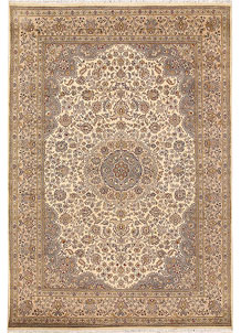 Blanched Almond Isfahan 5' 8 x 8' 2 - SKU 68382