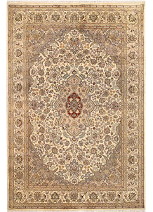 Bisque Isfahan 6' 6 x 9' 9 - SKU 68432