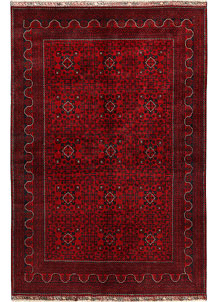 Dark Red Khal Mohammadi 6' 5 x 9' 6 - SKU 68656
