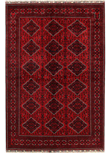 Dark Red Khal Mohammadi 6' 7 x 9' 9 - SKU 68664