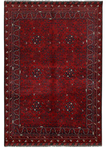 Dark Red Khal Mohammadi 4' 9 x 6' 5 - No. 69317