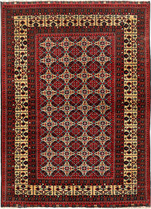 Multi Colored Khal Mohammadi 4' 8 x 6' 5 - No. 69320