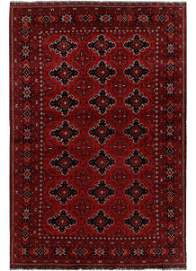 Dark Red Khal Mohammadi 6' 5 x 9' 8 - SKU 69412