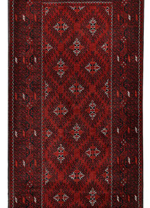 Dark Red Khal Mohammadi 2' 9 x 9' 5 - No. 69480