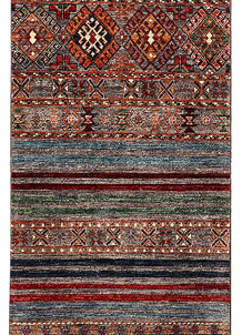 Multi Colored Kazak 2' 6 x 9' 9 - SKU 73508